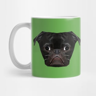 Black Pug Mug